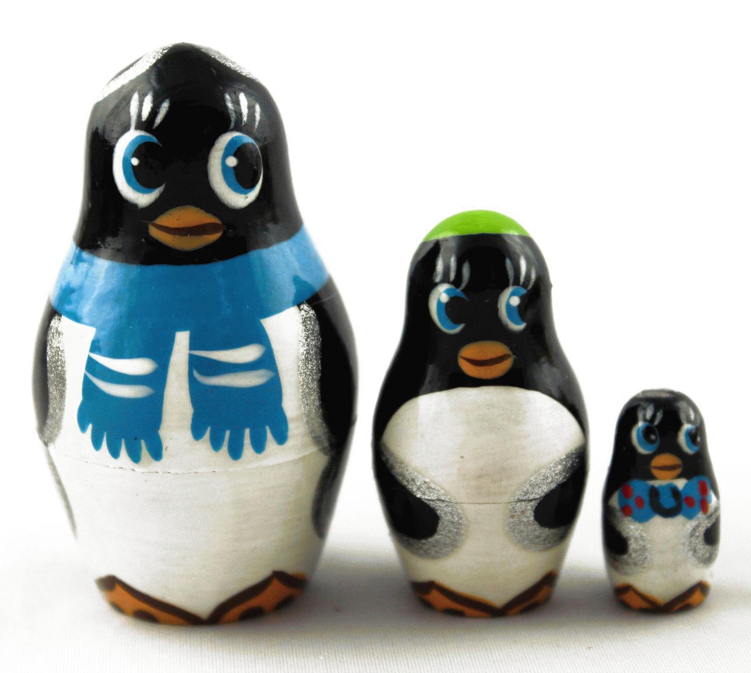 Mini Penguin Matryoshka
