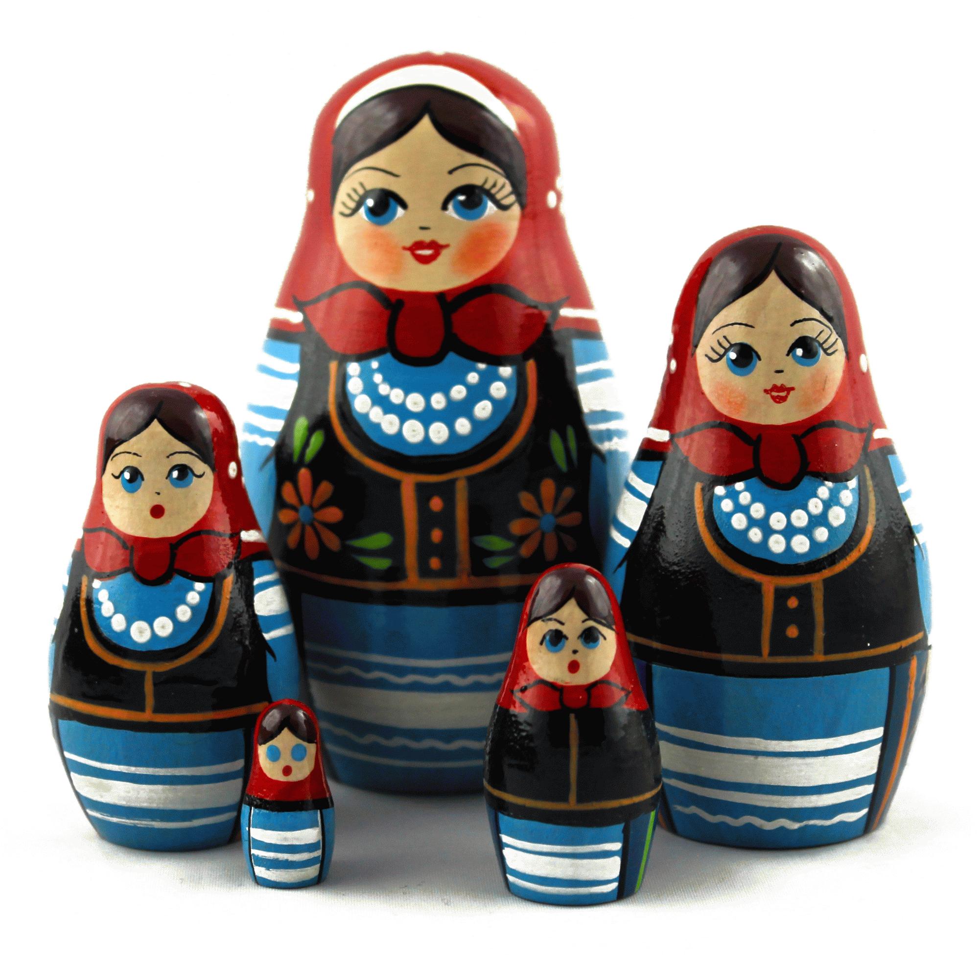 Belarus Folk Dress Matryoshka