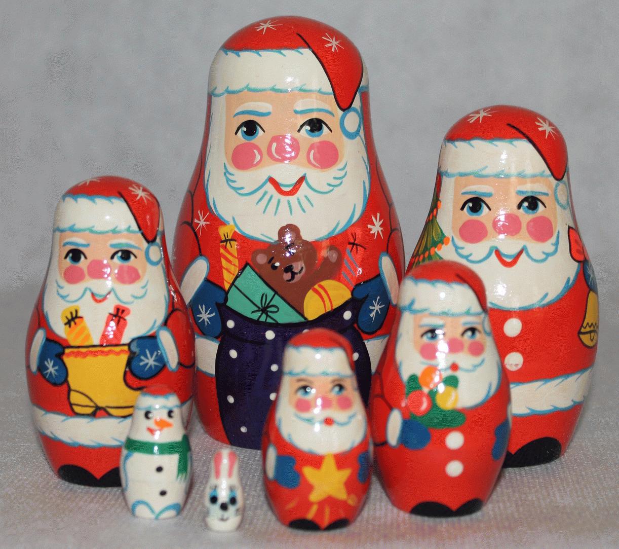 Santa Claus Holiday Matryoshka
