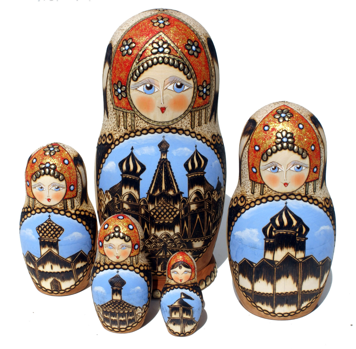 Burnt Wood Cathedral Matryoshka