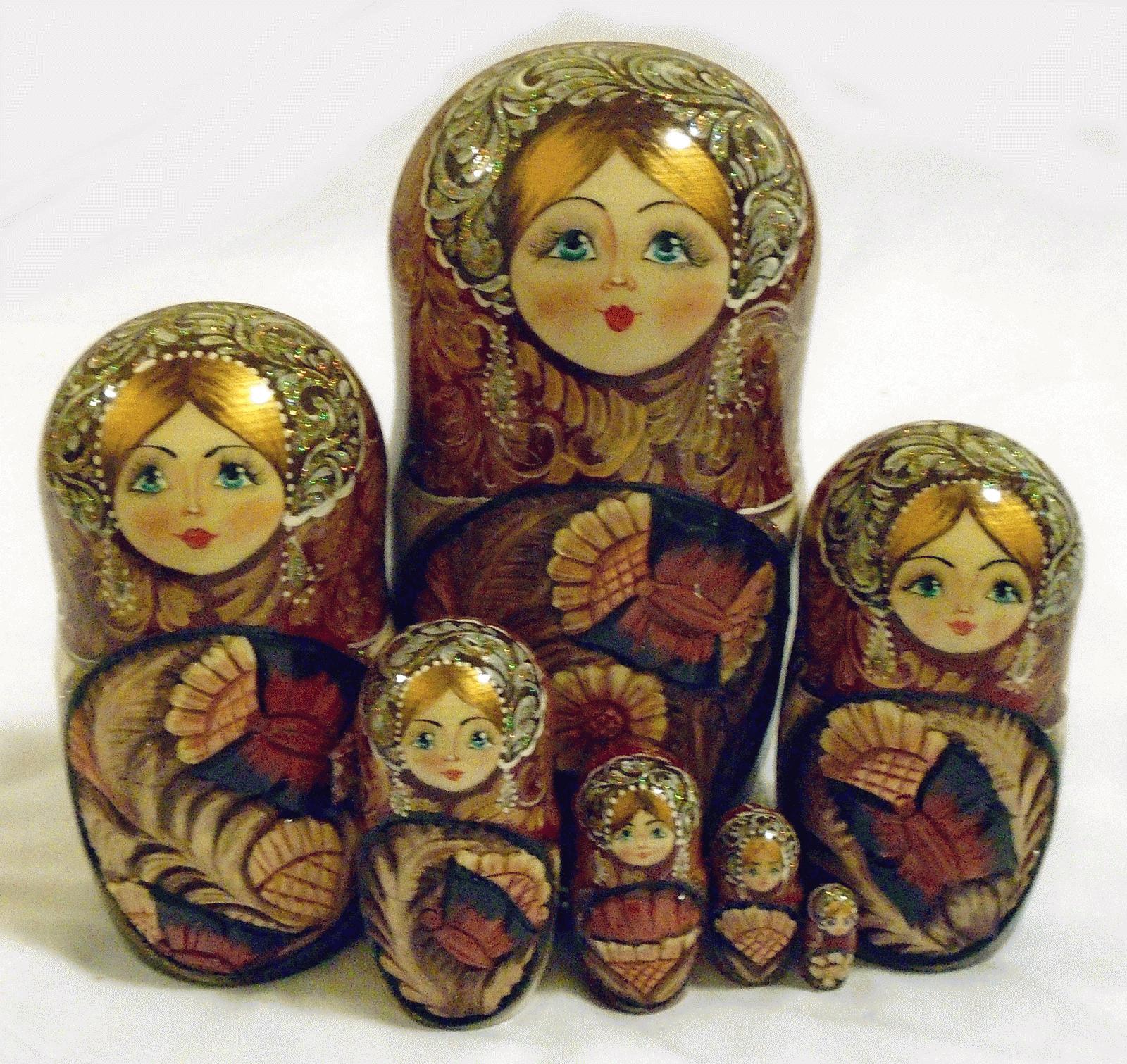 Autumn Leaves Matryoshka