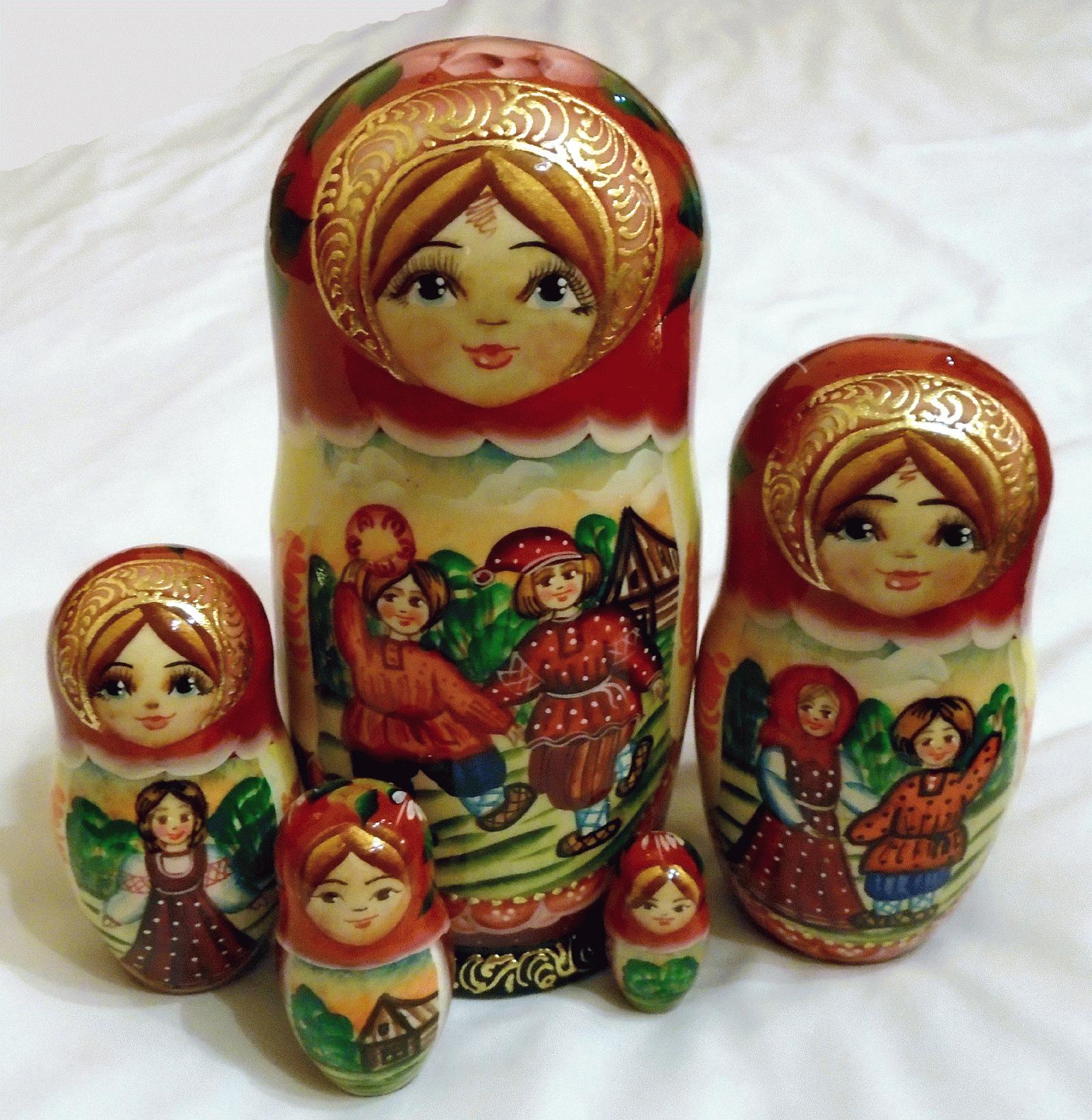Russian Folk Dance Matryoshka