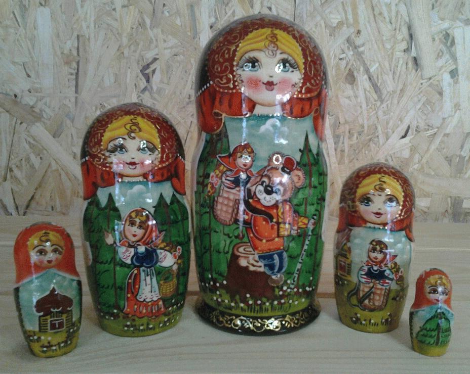 Masha and the Bear Matryoshka
