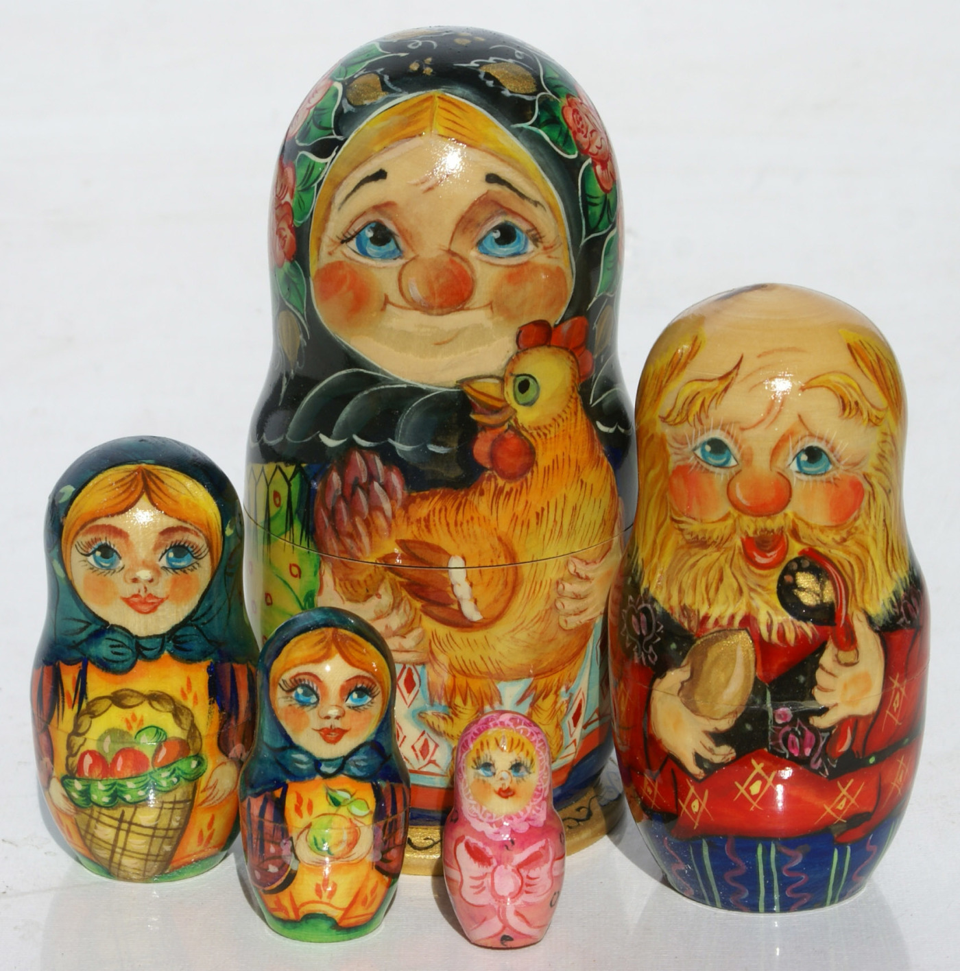 Poached Chicken Matryoshka