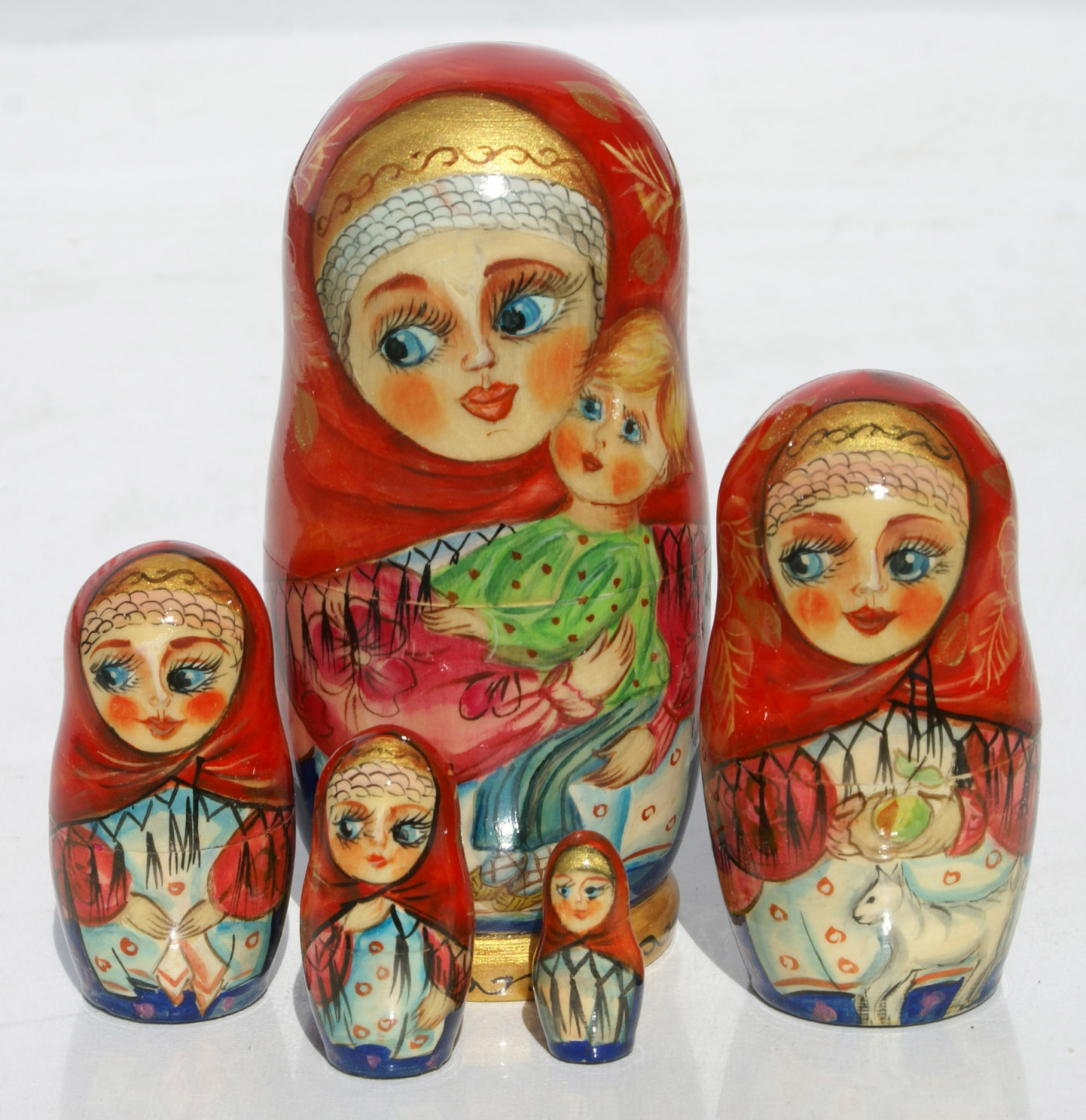 Mother and Child Matryoshka Nesting Doll