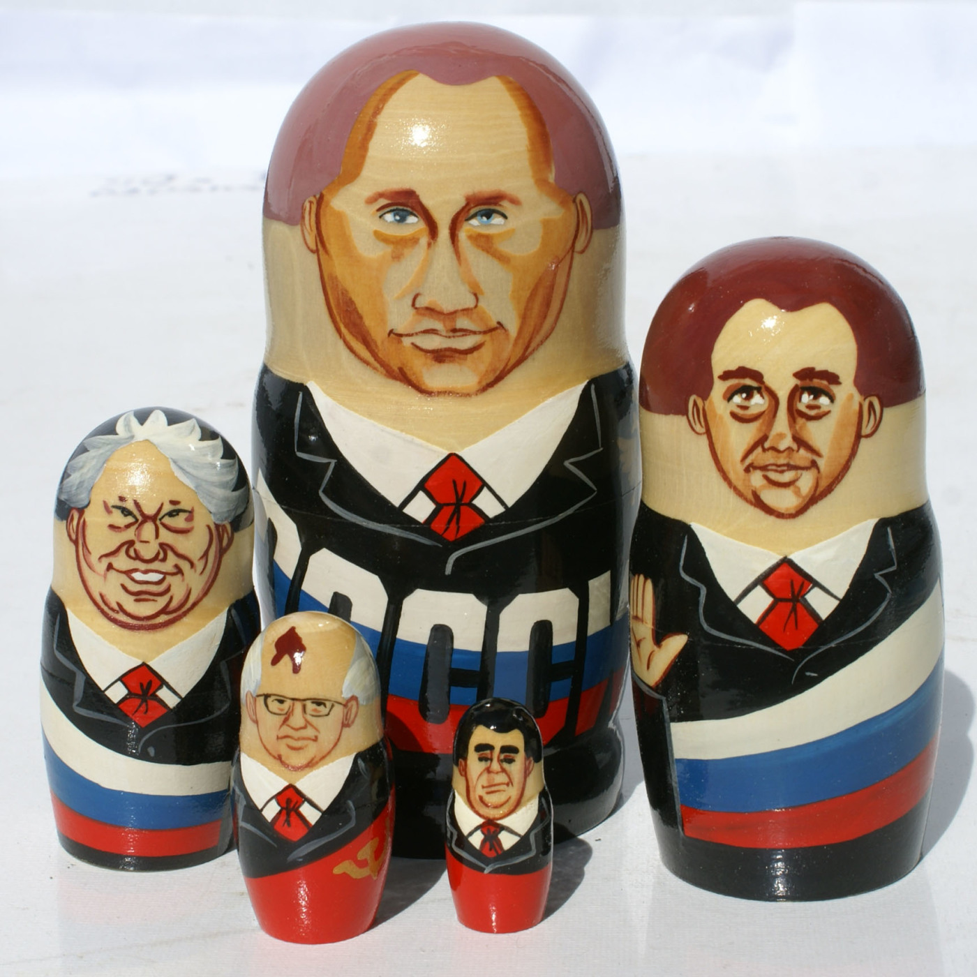 Putin and Russian Political Figures Matryoshka
