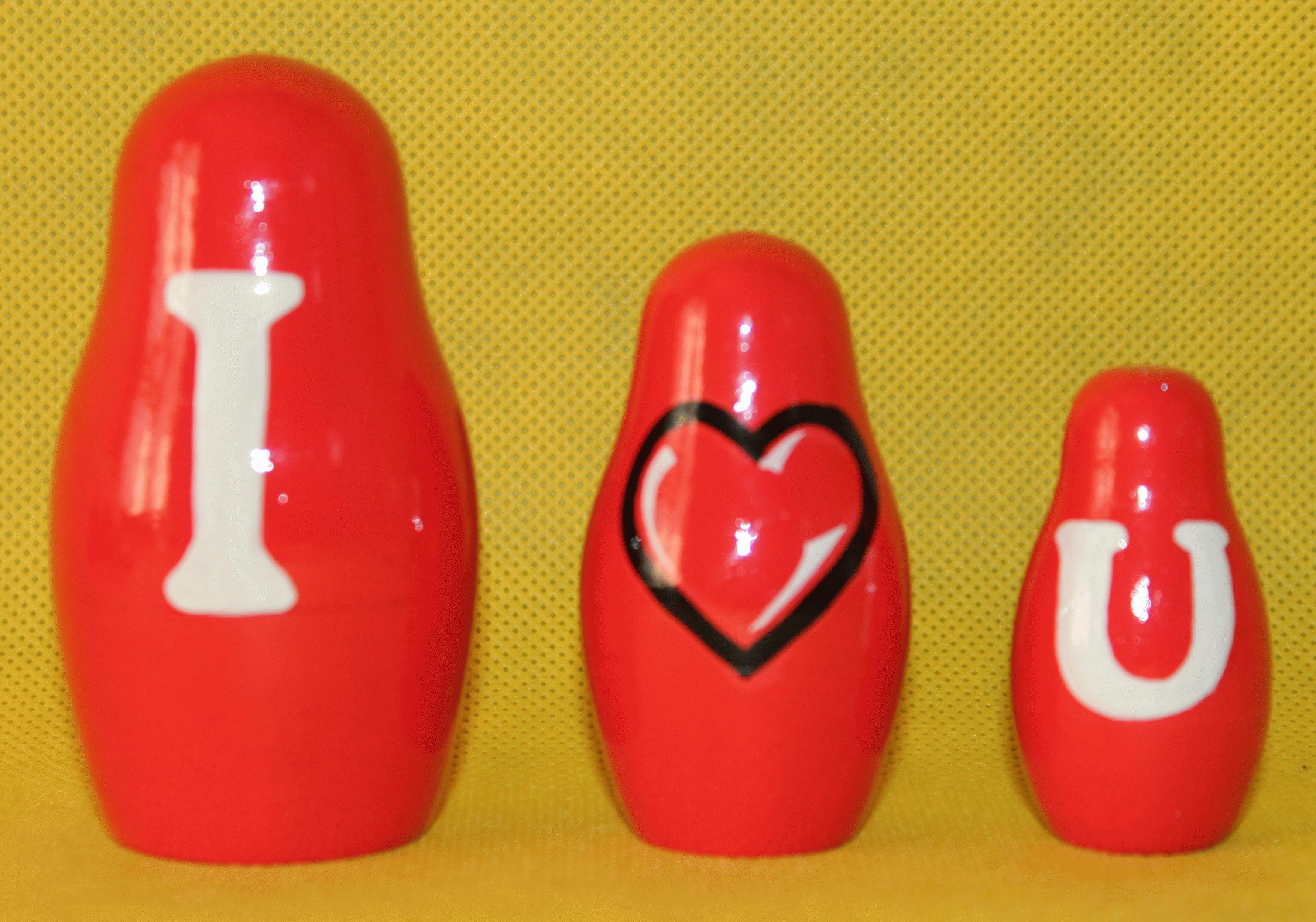 Red Love Matryoshka