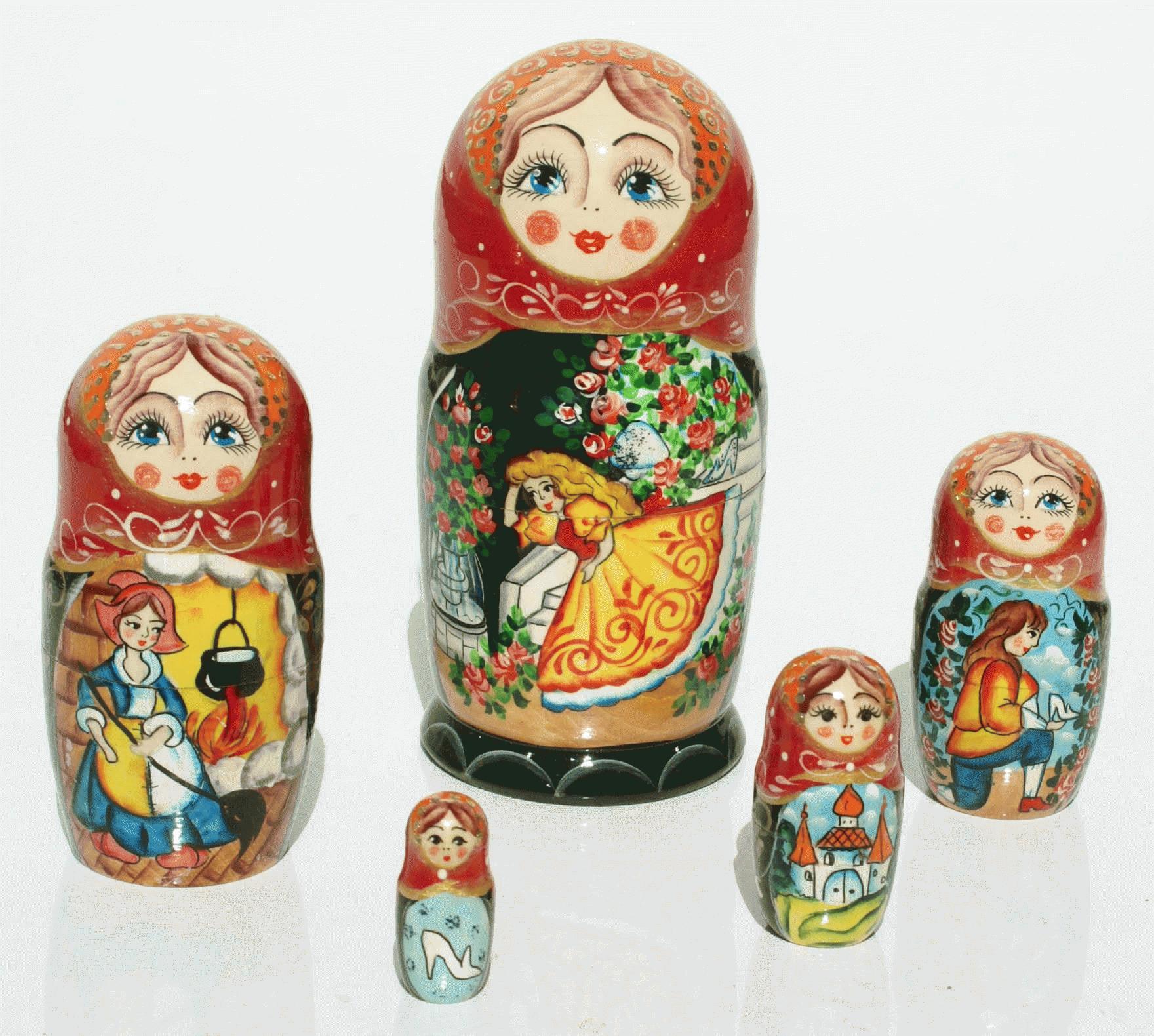 Cinderella Fairy Tale Matryoshka
