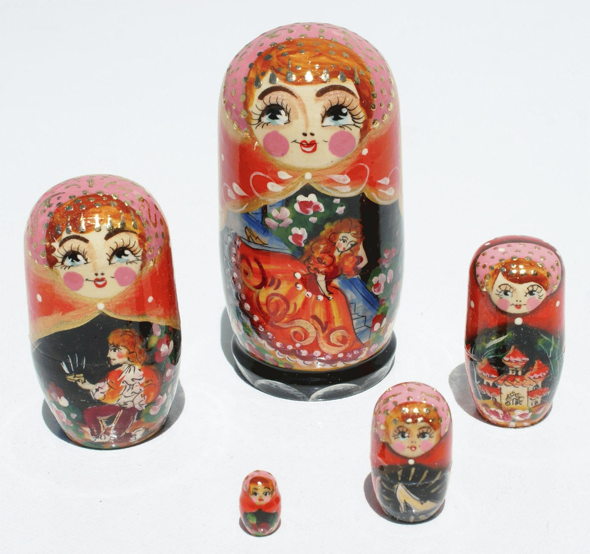Cinderella Fairytale Matryoshka