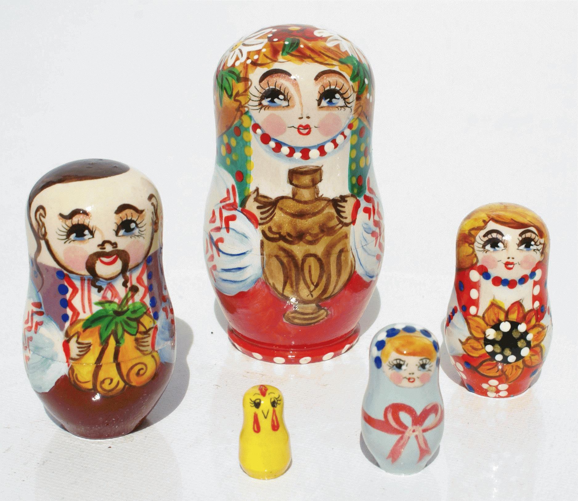 Celebration Matryoshka Nesting Doll