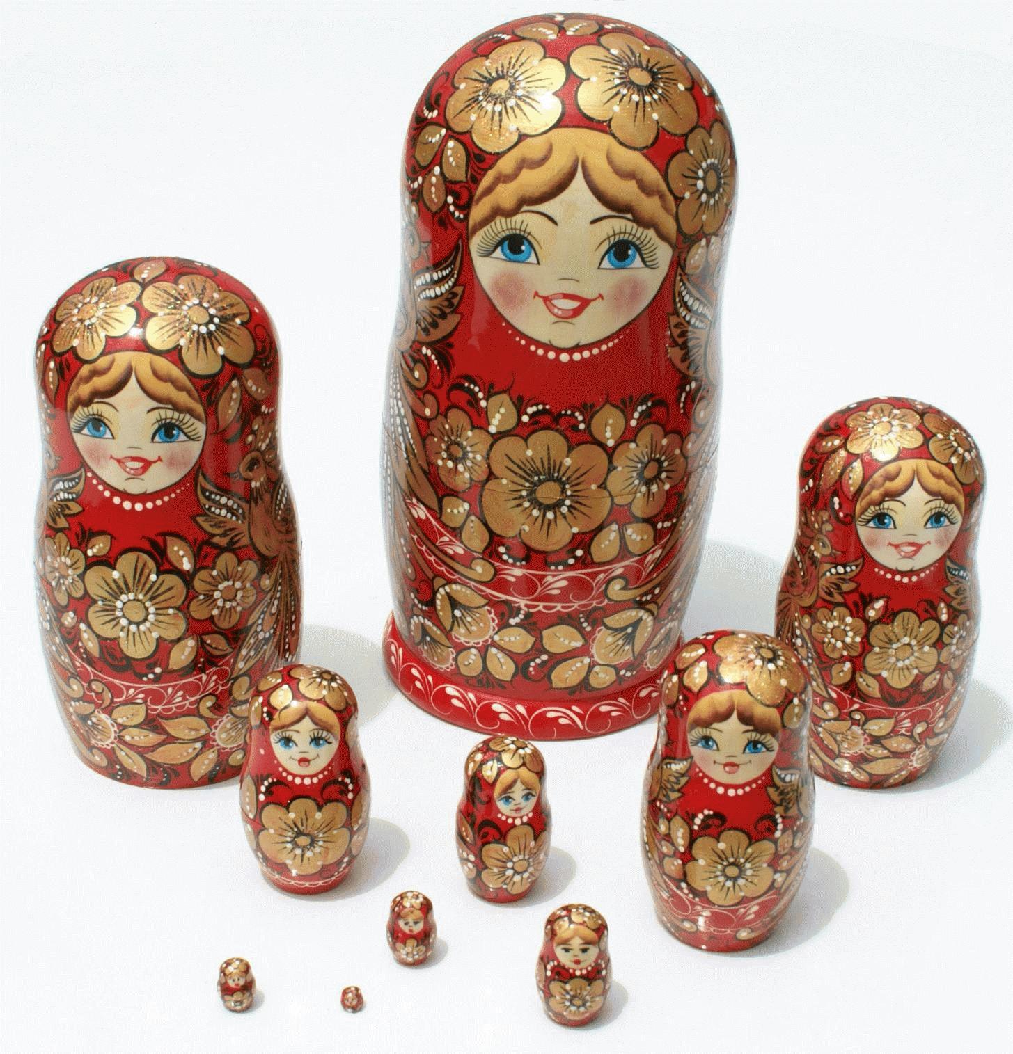 6-Piece Nesting Dolls