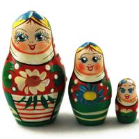 Mini Floral Matryoshka